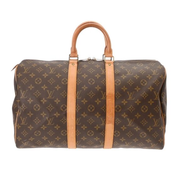 LOUIS VUITTON Monogram Keepall 45 Brown M41428 boston bag 800000137656000 - Picture 1 of 9